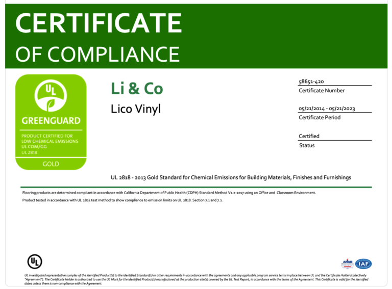 Greenguard gold -sertifikaatti
